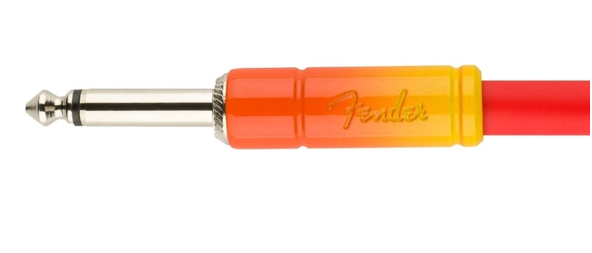 Fender 0990810200 Ombre Instrument Cable Original Series 10Ft Tequilla Sunrise