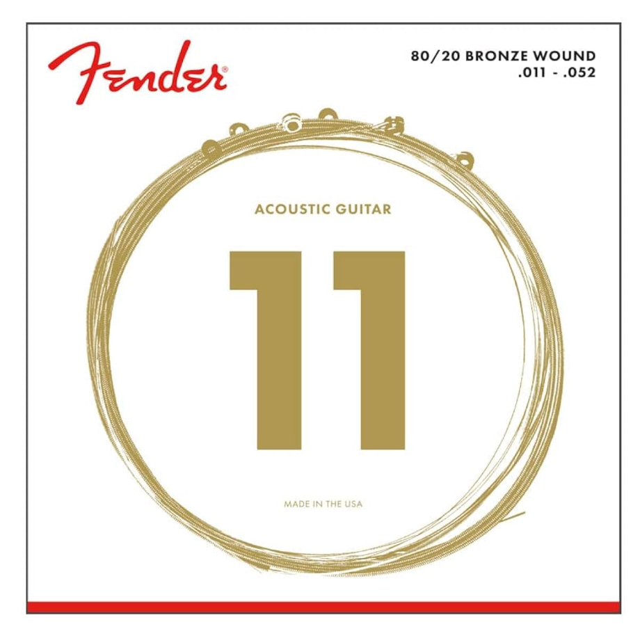 Fender 0730070405 Acoustic Guitar String 80/20 Bronze .011-.052 70CL