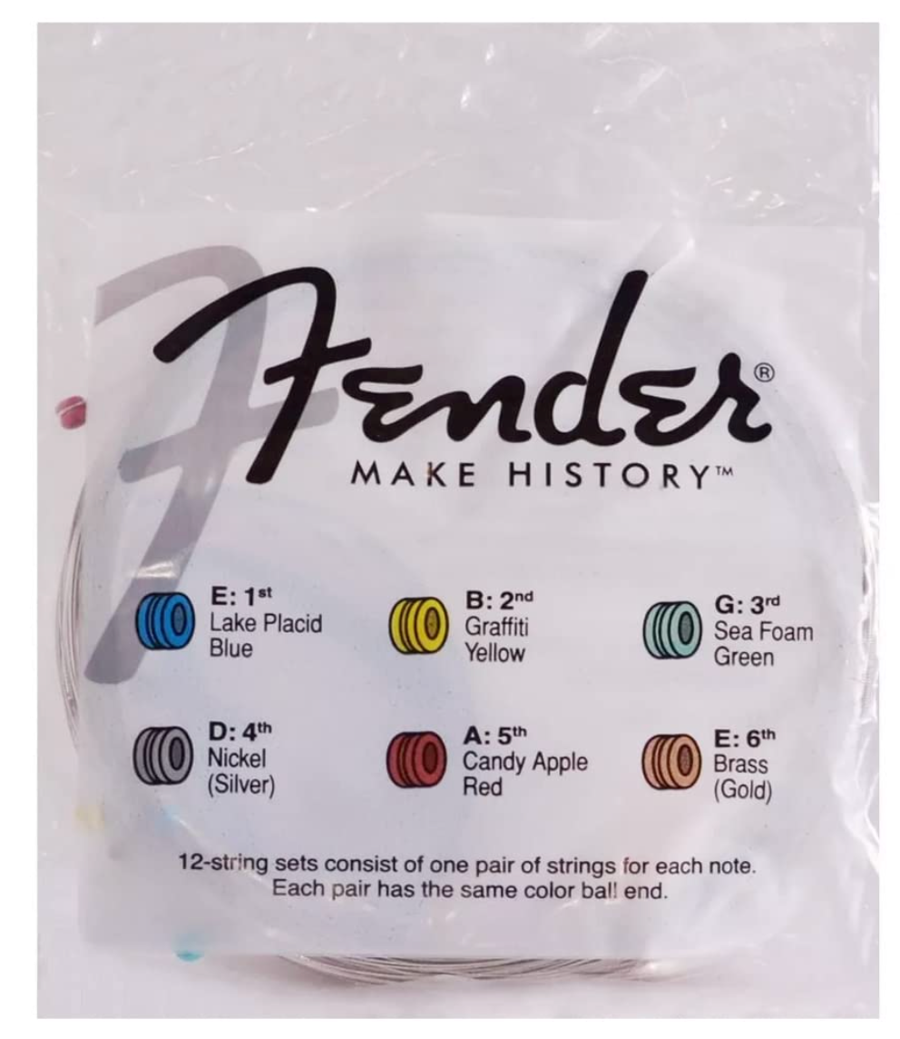 Fender 0730070402 Acoustic Guitar String 80/20 Bronze .010-.048 70XL