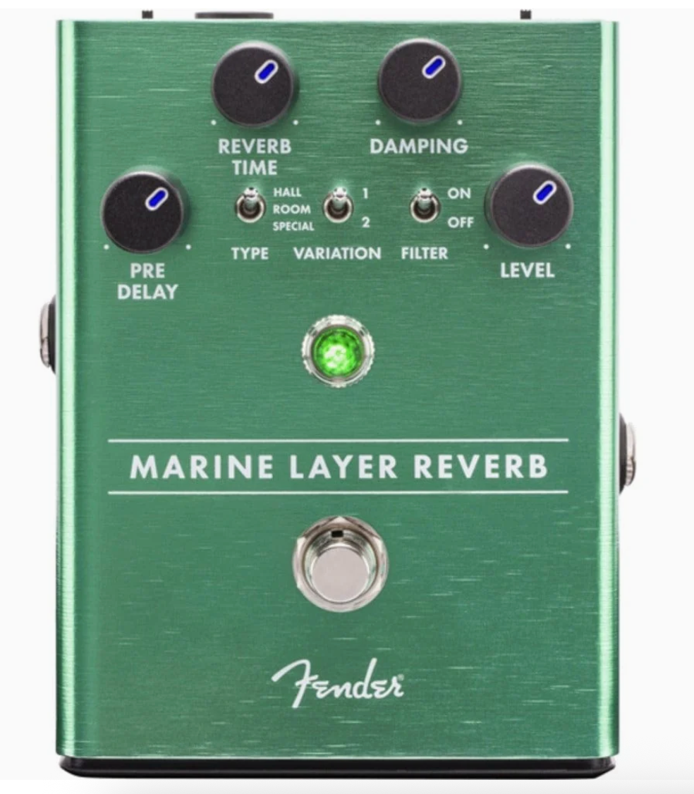 Fender 0234532000 Guitar Effects Pedal Marine Layer Reverb
