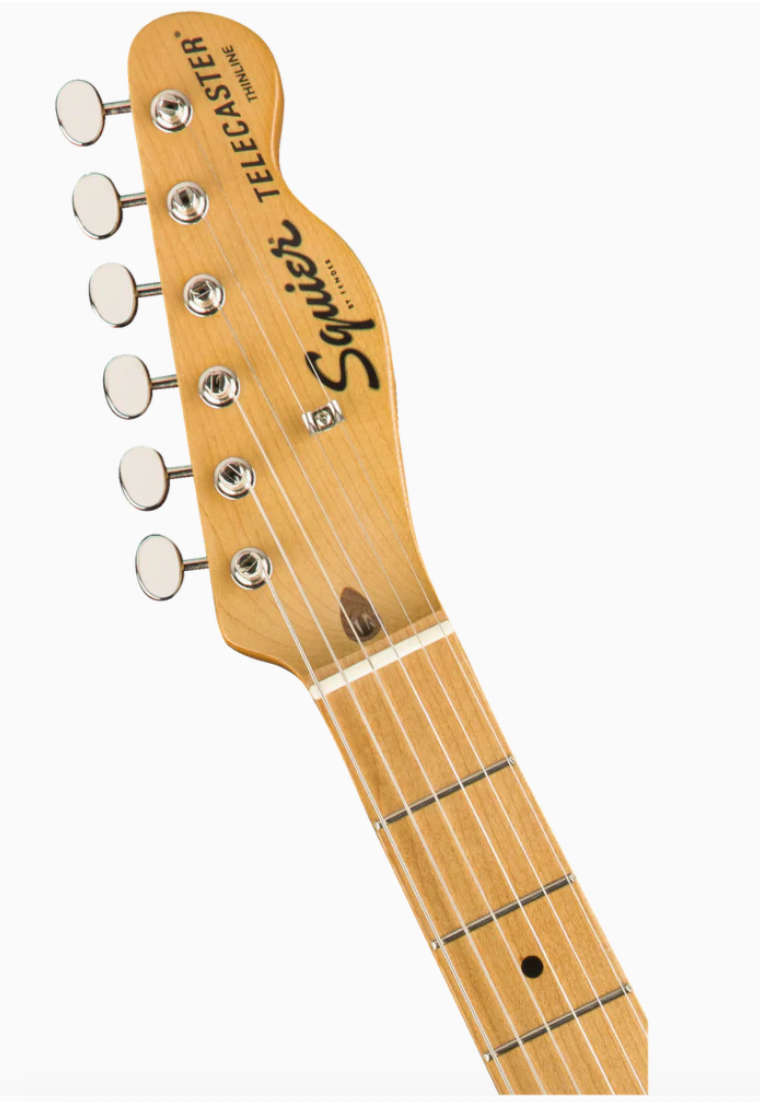 Fender 0374070521 Squier Classic Vibe 70s Tele Thinline MN Natural Electric Guitar