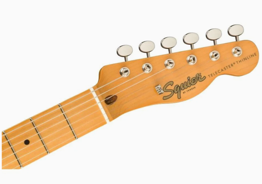 Fender 0374067521 Squier Classic Vibe 60s Tele Thinline Natural Electric Guitar
