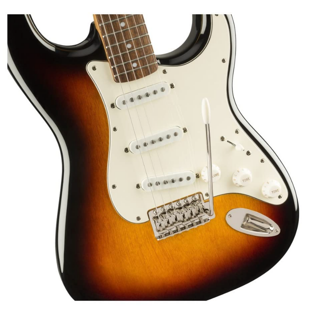 Fender 0374010500 Squier Classic Vibe 60s Strat 3-Color Sunburst Electric Guitar
