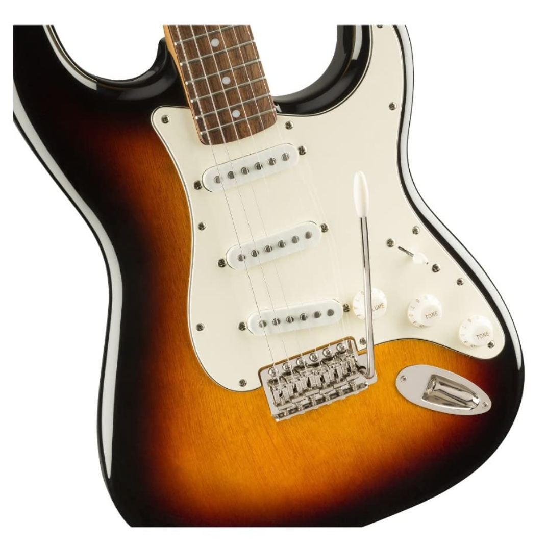 Fender 0374010500 Squier Classic Vibe 60s Strat 3-Color Sunburst Electric Guitar