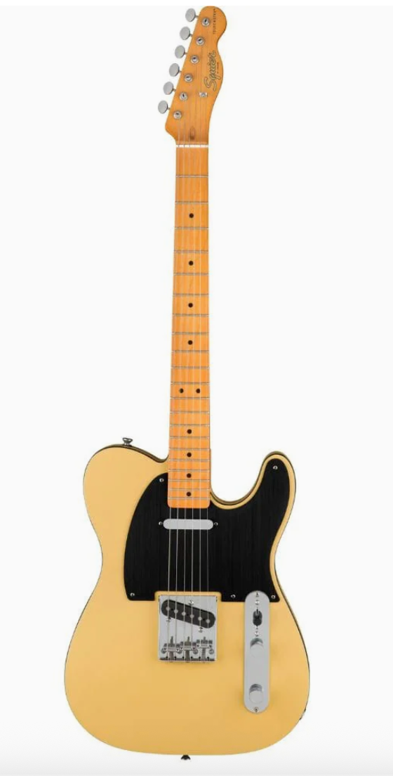 Fender 0374030550 Squier Classic Vibe 50s Tele Butterscotch Blonde Electric Guitar