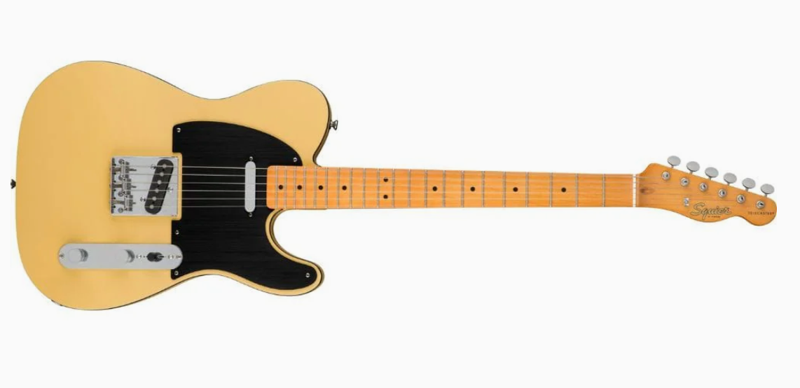 Fender 0374030550 Squier Classic Vibe 50s Tele Butterscotch Blonde Electric Guitar