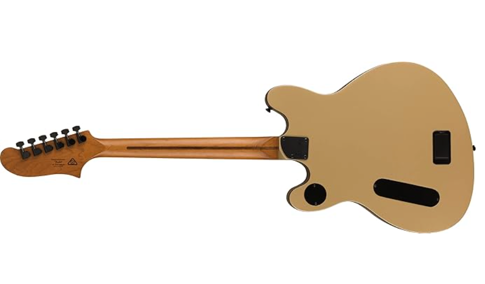 Fender 0370471544 Squier Contemporary Active Starcaster Roasted Maple Neck Shoreline Gold Electric Guitar