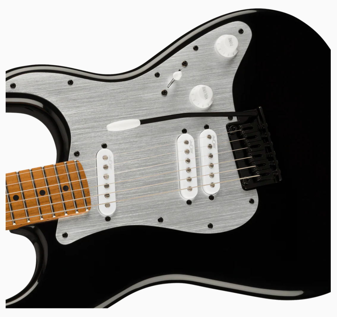 Fender 0370230506 Squier Contemporary Strat Special Maple Black Electric Guitar