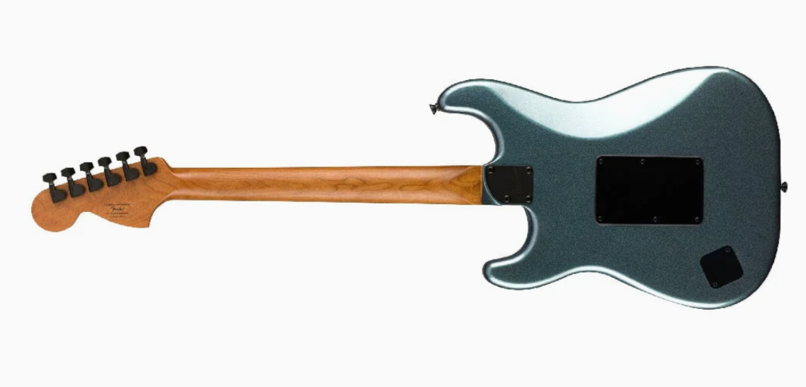 Fender 0370240568 Squier Contemporary Strat FR HH Maple Gunmetal Metallic Electric Guitar