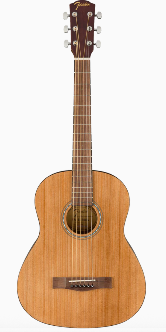 Fender 0971170170 3-4 Size FA-15 Red with Bag Acoustic Guitar