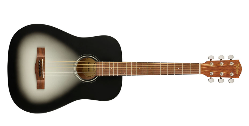 Fender 0971170135 3-4 Size FA-15 Matt Natural with Bag Acoustic Guitar