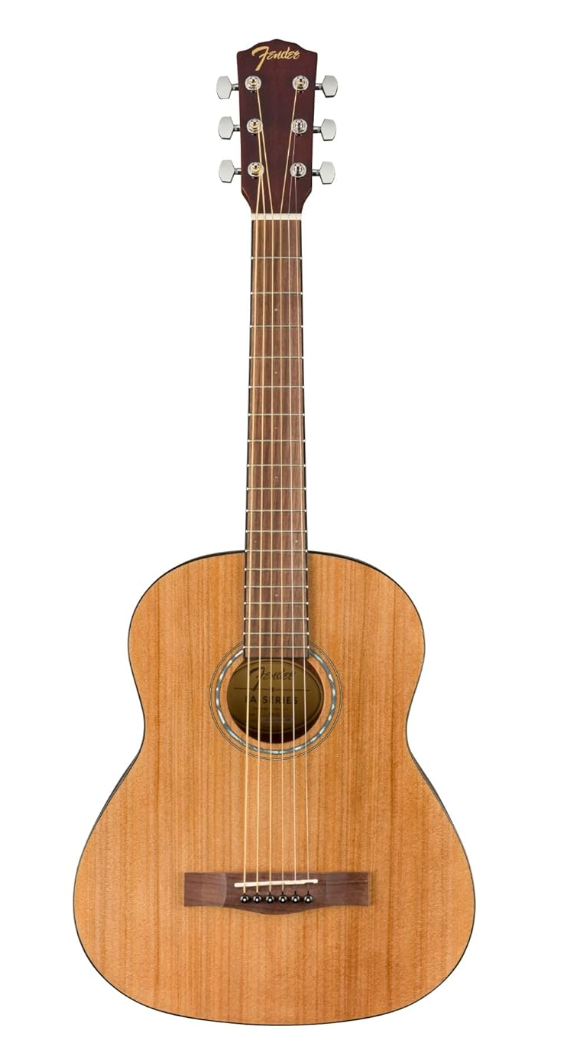 Fender 0971170121 3-4 Size FA-15 Natural with Bag Acoustic Guitar