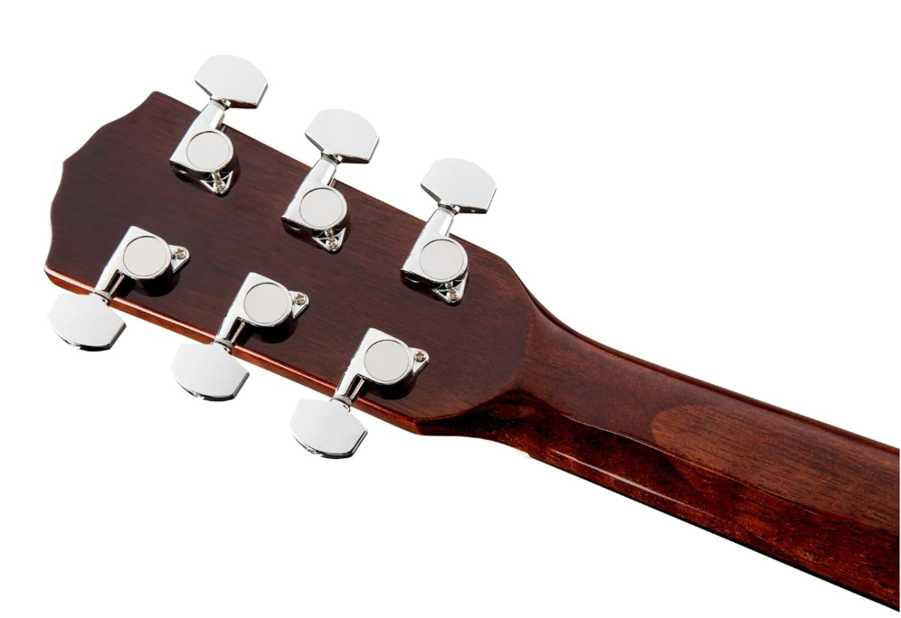 Fender 0970213322 with Cutaway Electronics & Case CD-140SCE Mahogany Acoustic Guitar