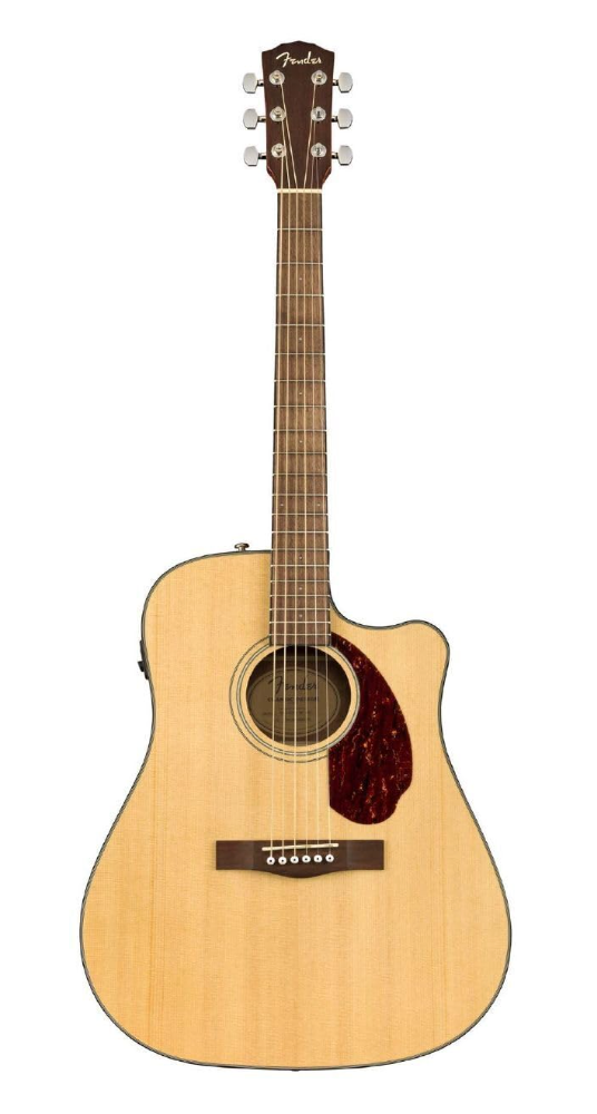 Fender 0970213321 with Cutaway Electronics & Case CD-140SCE Natural Acoustic Guitar
