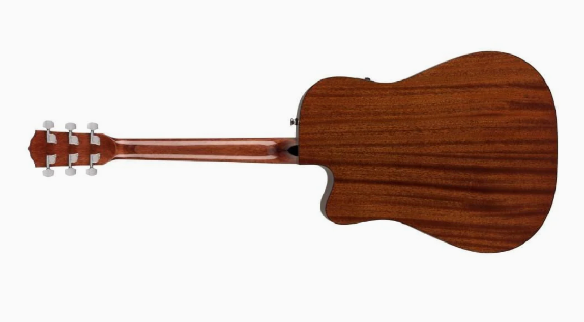 Fender 0970113021 with Cutaway Electronics CD60SCE Natural Acoustic Guitar