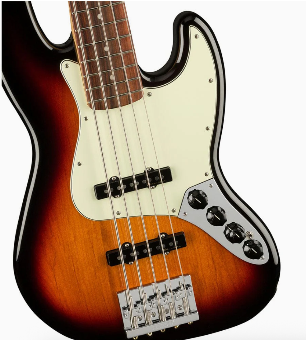 Fender 0149903506 Player Jazz Bass Pau Ferro Black Bass Guitar