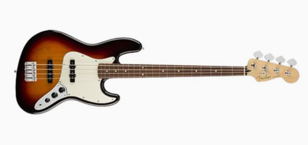 Fender 0149903500 Player Jazz Bass Pau Ferro 3-Color Sunburst Bass Guitar