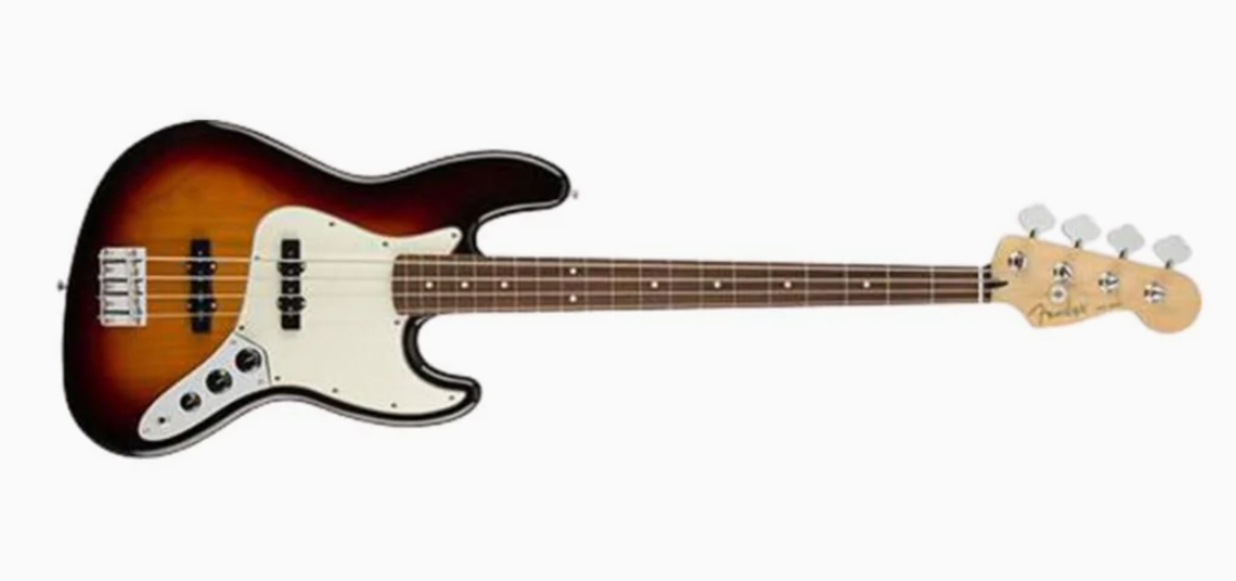 Fender 0149903500 Player Jazz Bass Pau Ferro 3-Color Sunburst Bass Guitar