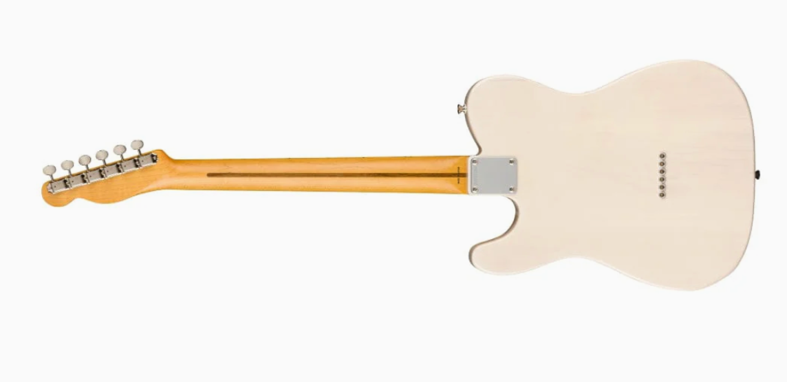 Fender 0251962301 JV Modified 50s Telecaster Maple White Blonde Electric Guitar