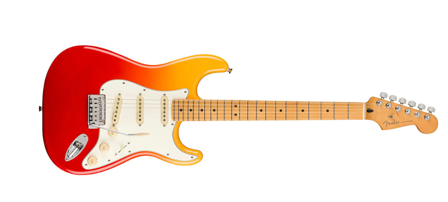 Fender 0147312387 Player Plus Strat Pau Ferro Tequila Sunrise Electric Guitar