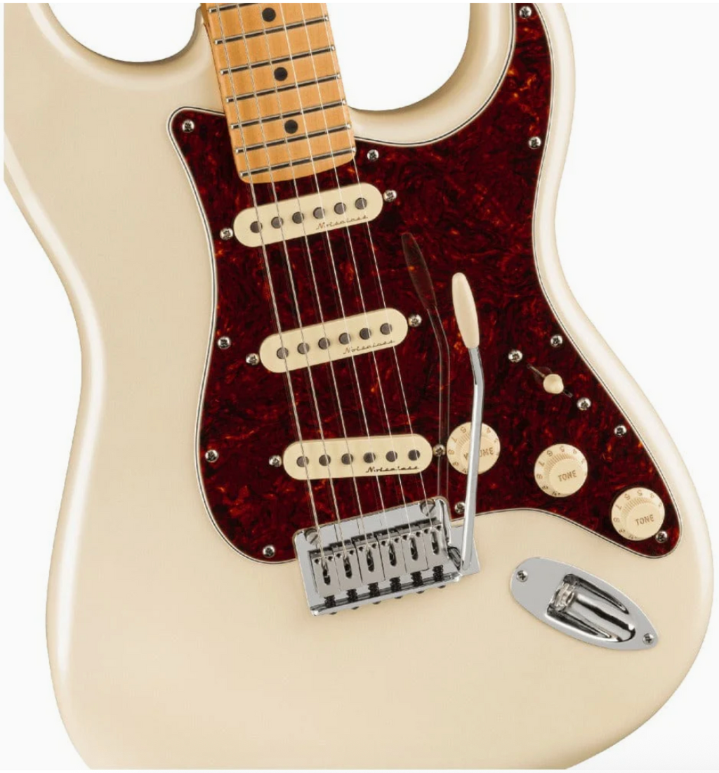 Fender 0147312323 Player Plus Strat Maple Olympic Pearl Electric Guitar