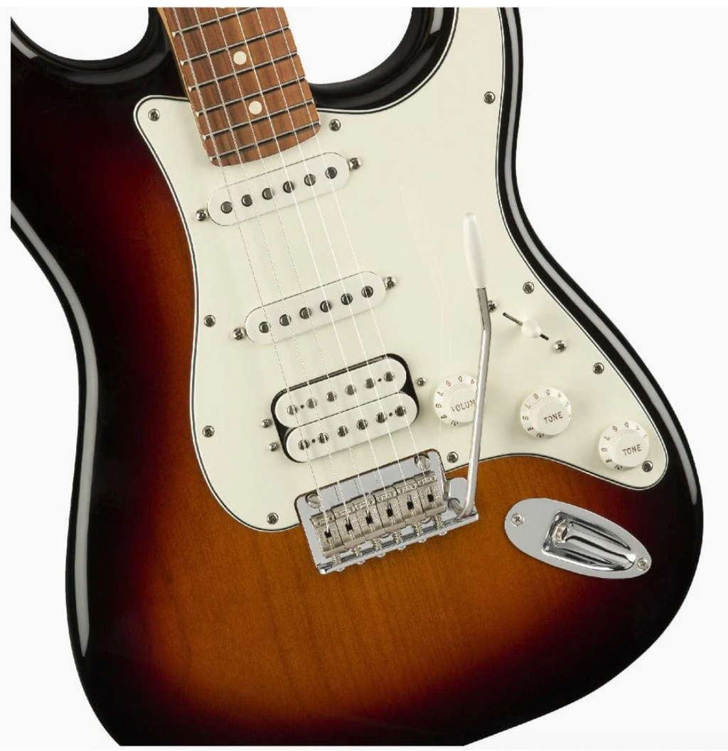 Fender 0147322300 Player Plus Strat HSS Maple 3-Color Sunburst Electric Guitar
