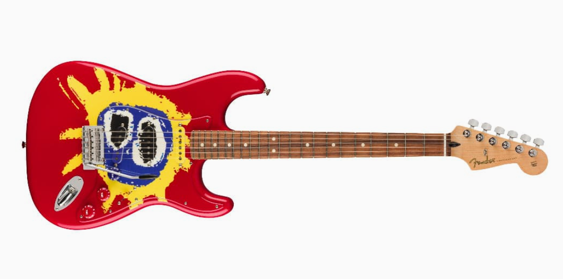 Fender 0141063350 30th Anniversary Screamadelica Strat Pau Ferro Electric Guitar