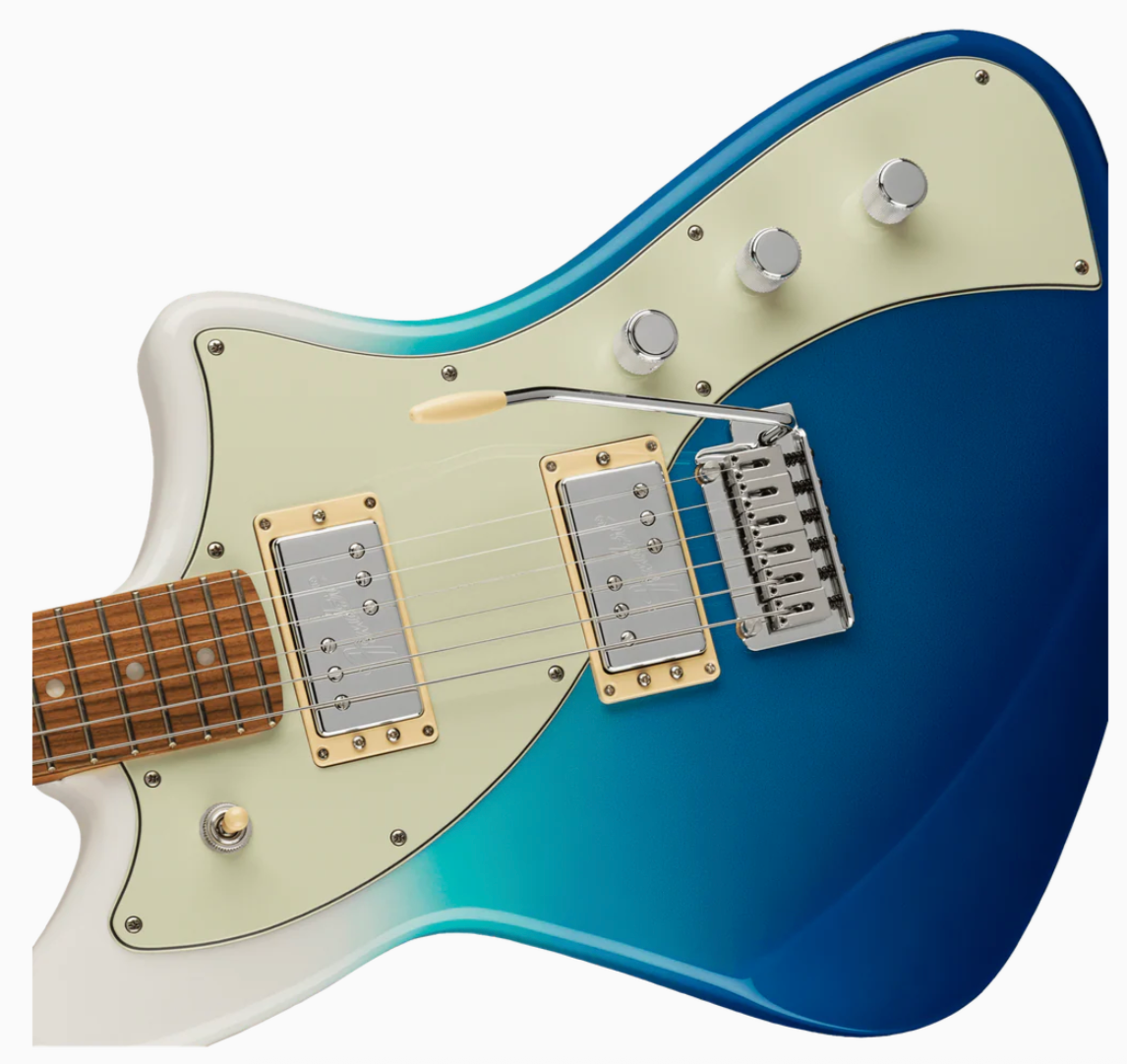 Fender 0147353330 Player Plus Meteora HH Pau Ferro Belair Blue Electric Guitar