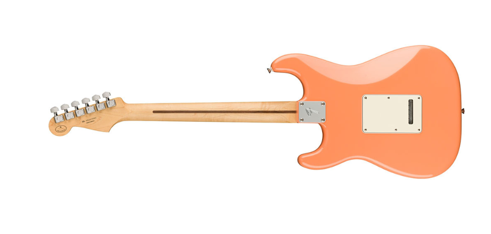 Fender 0144502579 DE Player Strat Maple Pacific Peach Electric Guitar