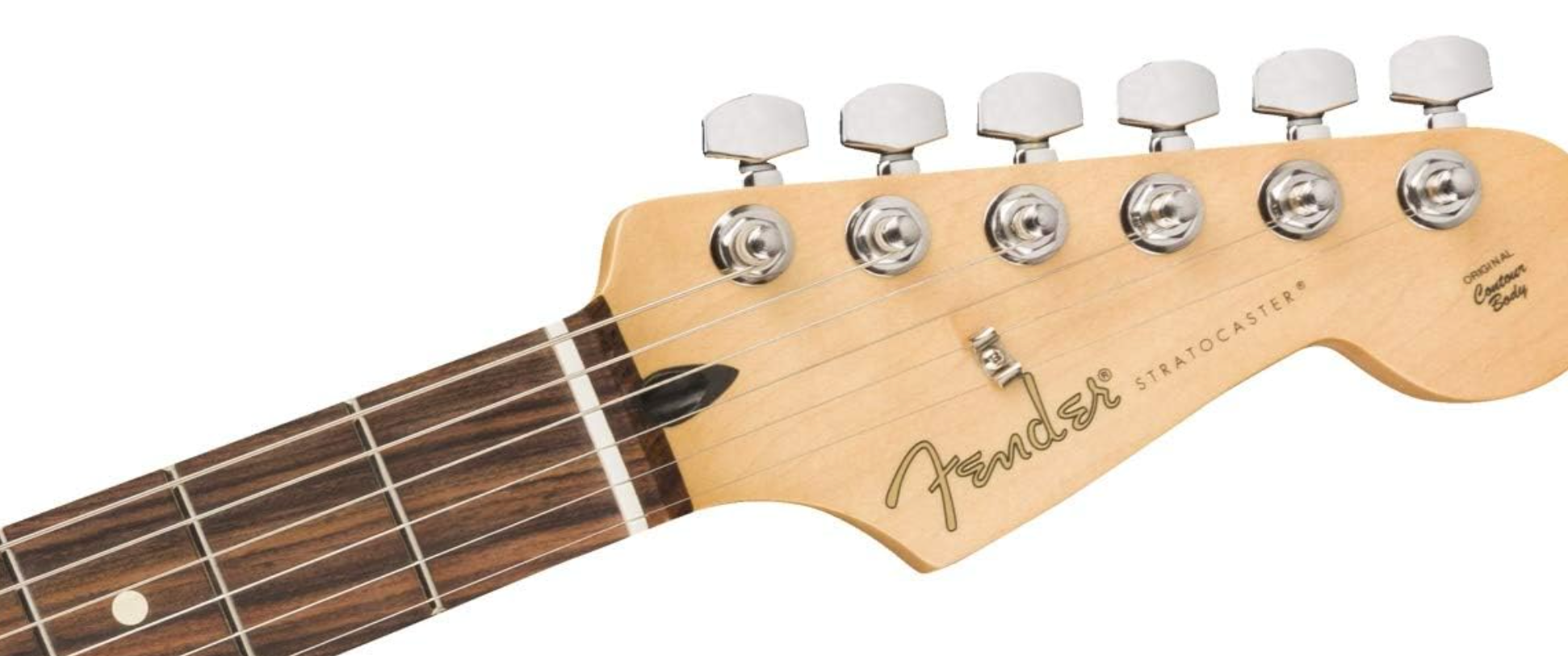 Fender 0144523582 Player Strat HSS Pau Ferro Capri Orange Electric Guitar
