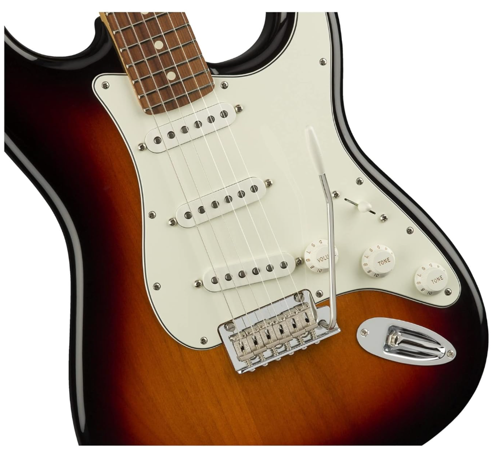 Fender 0144503500 Player Strat Pau Ferro 3-Colour Sunburst Electric Guitar
