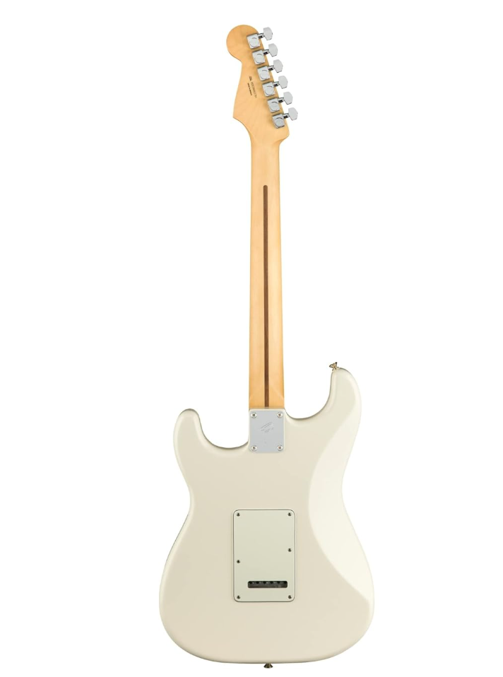 Fender 0144502515 Player Strat Maple Polar White Electric Guitar