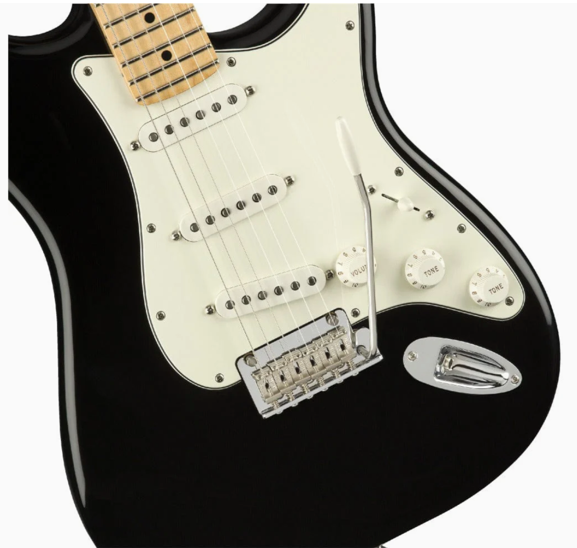 Fender 0144502506 Player Strat Maple Black Electric Guitar