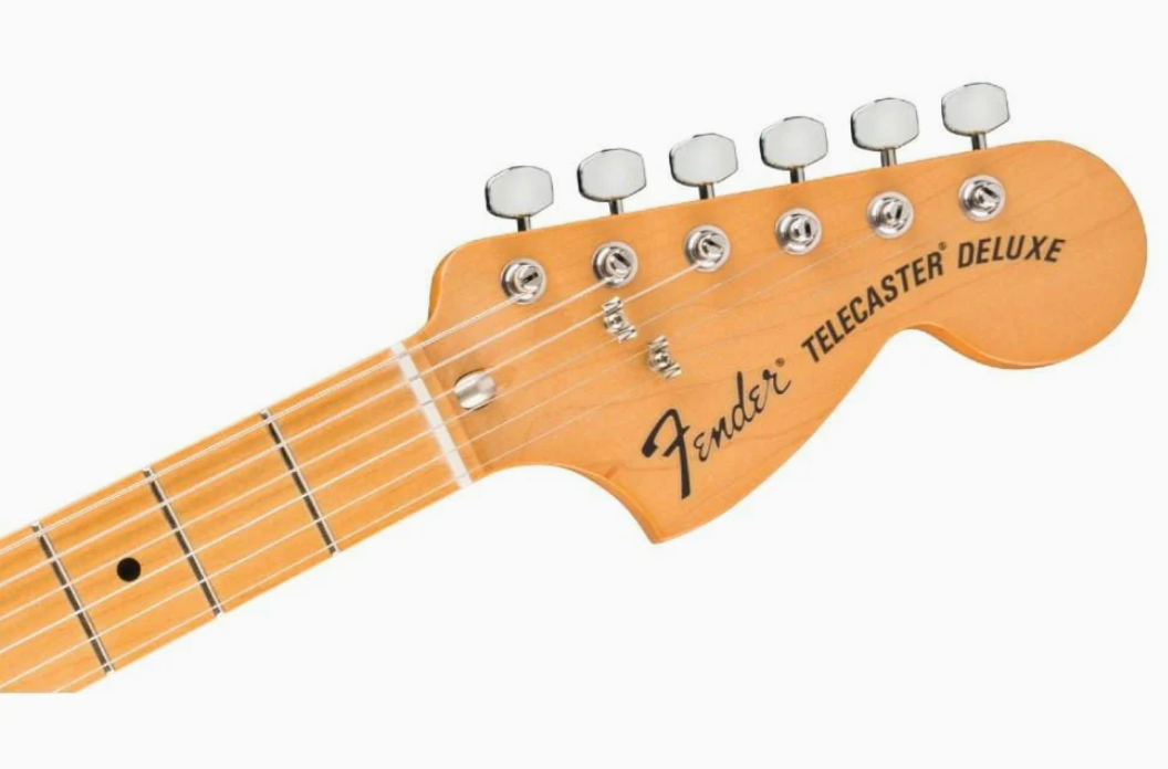 Fender 0149812307 Vintera 70s Tele Deluxe Maple Vintage Blonde Electric Guitar