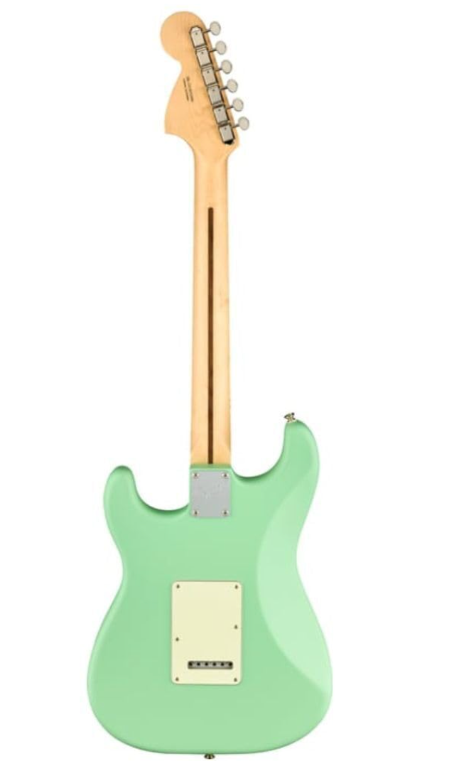 Fender 0114922357 AM Performer Strat HSS Maple Satin Surf Green Electric Guitar