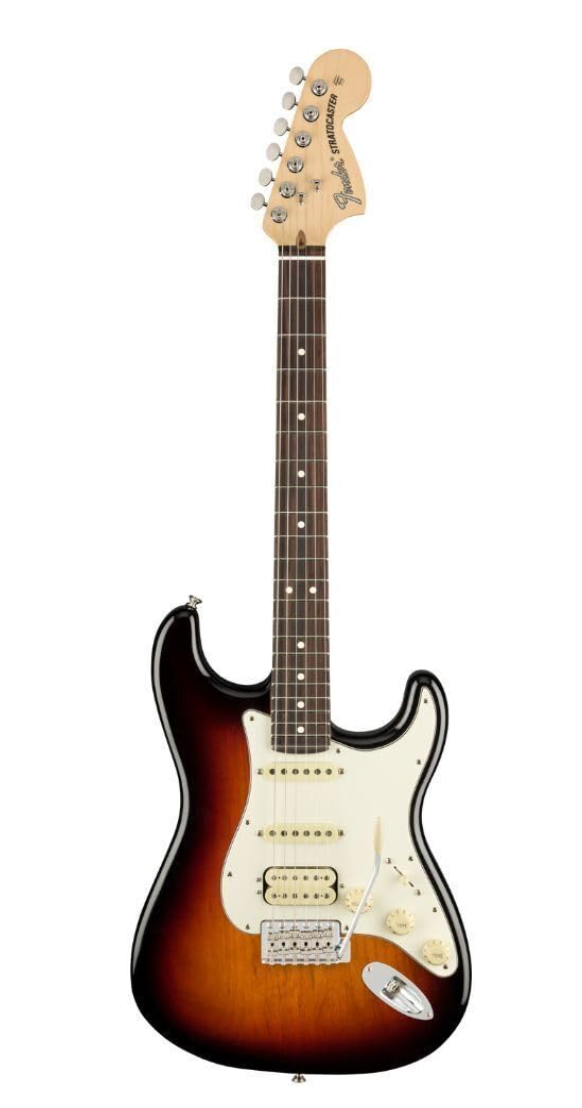 Fender 0114920300 AM Performer Strat HSS RW 3TSB Electric Guitar