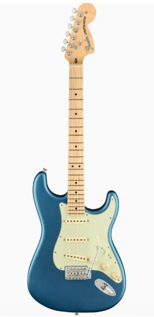 Fender 0114912302 AM Performer Strat Maple Satin Lake Placid Blue Electric Guitar