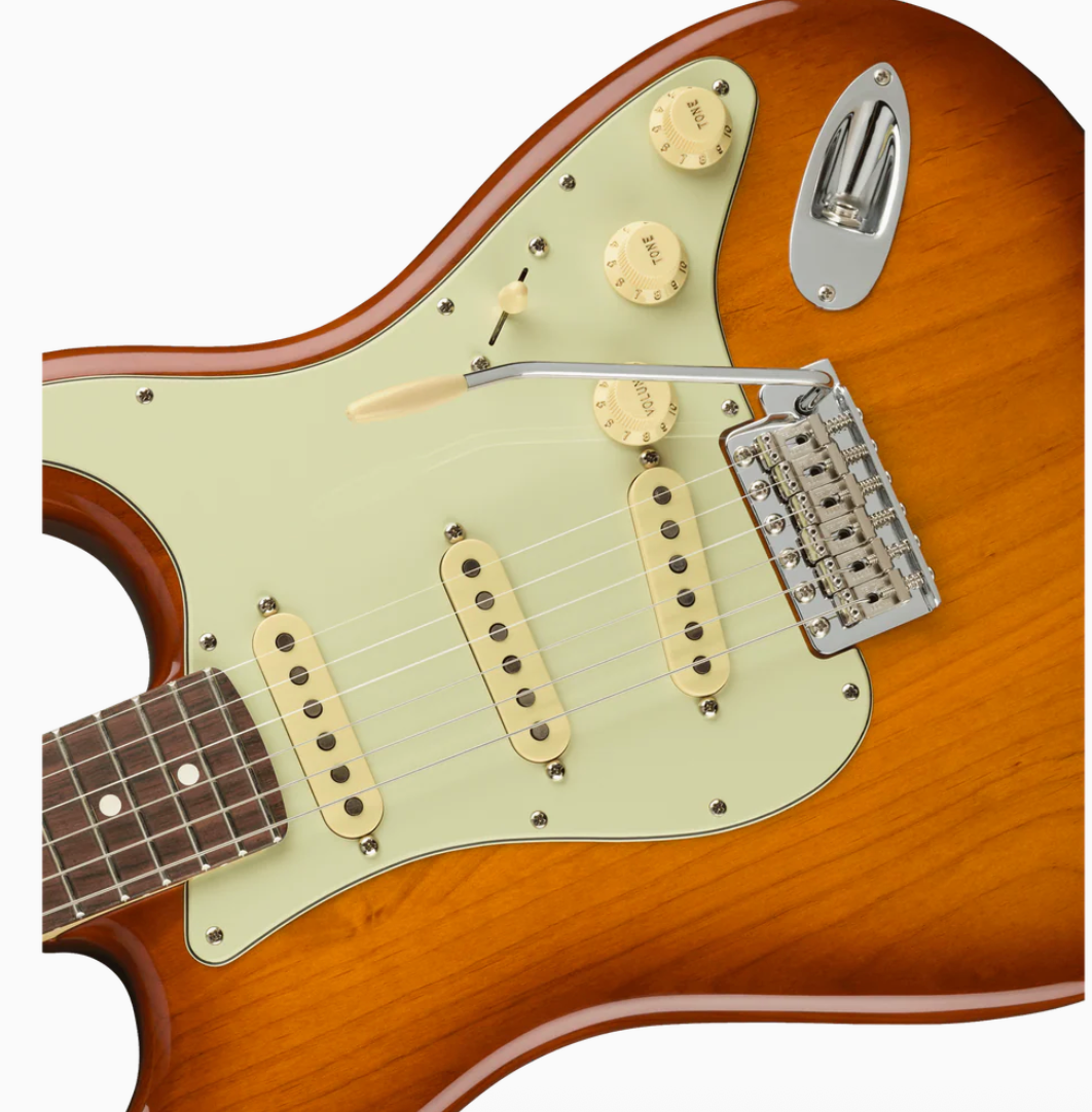 Fender 0114910342 AM Performer Strat Honey Burst Electric Guitar