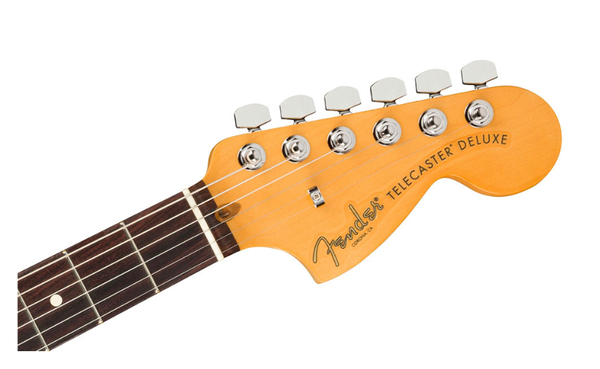 Fender 0113960755 AM Pro II Tele Deluxe Rosewood Mercury Electric Guitar