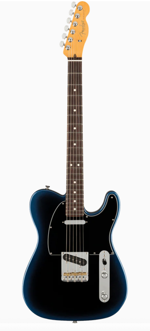 Fender 0113940761 AM Pro II Tele Dark Knight Electric Guitar