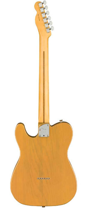 Fender 0113942750 AM Pro II Tele Maple Butterscotch Blonde Electric Guitar
