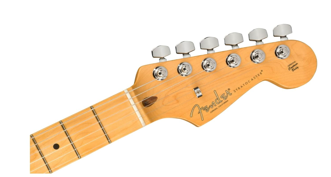 Fender 0113912747 AM Pro II Strat HSS Maple Sienna Sunburst Electric Guitar
