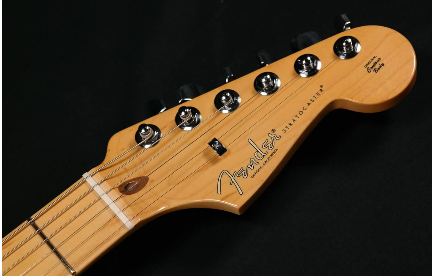 Fender 0113902763 AM Pro II Strat Maple Roasted Pine Electric Guitar