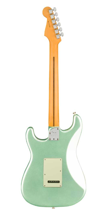 Fender 0113902718 AM Pro II Strat Maple Mystic Surf Green Electric Guitar
