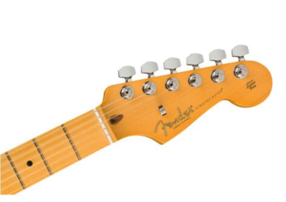 Fender 0113902719 AM Pro II Strat Maple Miami Blue Electric Guitar