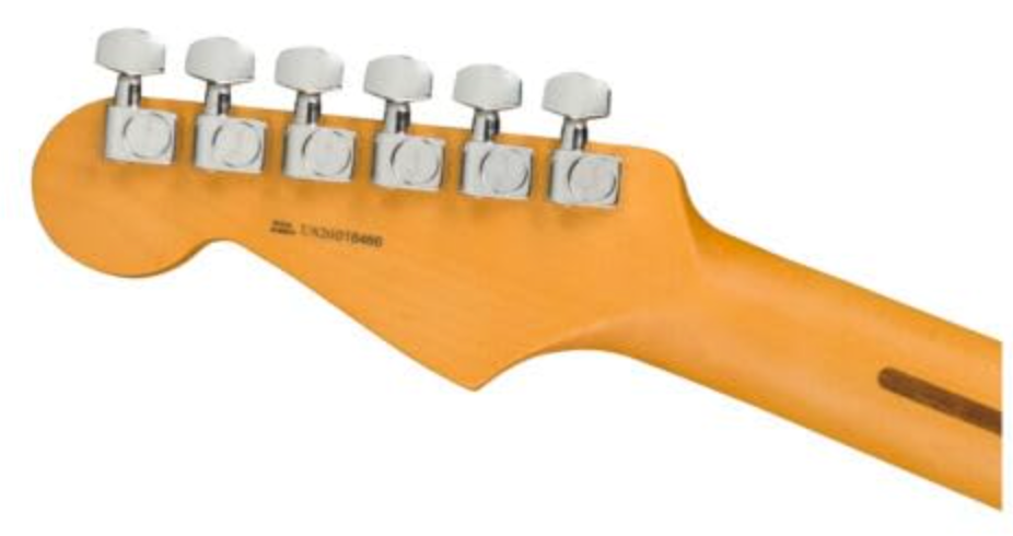 Fender 0113902719 AM Pro II Strat Maple Miami Blue Electric Guitar