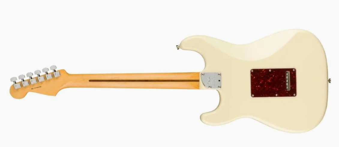 Fender 0113910705 AM Pro II Strat HSS Olympic White Electric Guitar