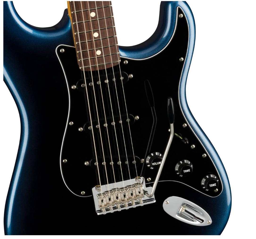 Fender 0113900761 AM Pro II Strat Rosewood Dark Night Electric Guitar