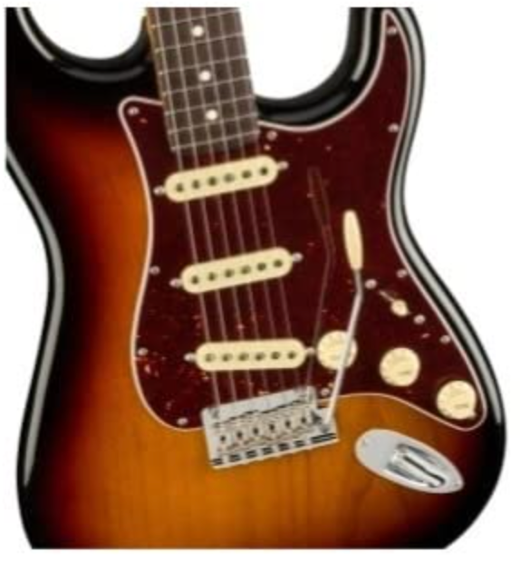 Fender 0113900700 AM Pro II Strat 3-Colour Sunburst Electric Guitar