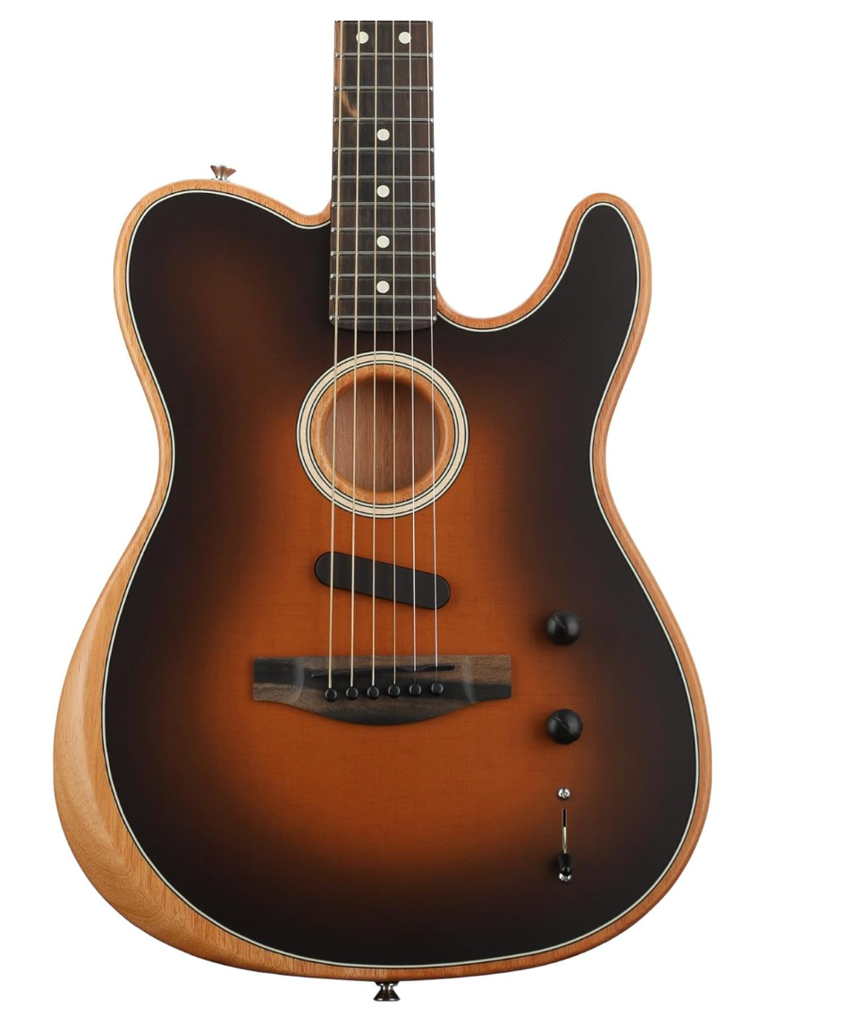 Fender 0972013232 Telecaster Sunburst Acoustic Guitar